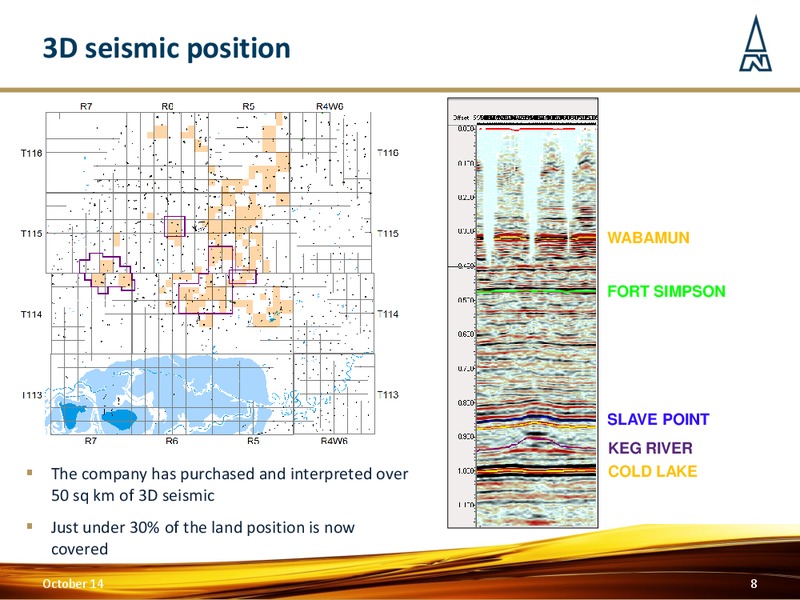 OCTOBER 2014 CORPORATE PRESENTATION – Northern Petroleum Plc – slide 7