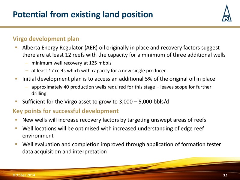 Corporate Update – Northern Petroleum Plc – slide 11