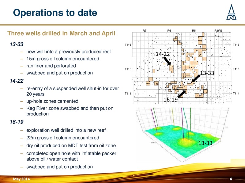 CANADIAN PRODUCTION UPDATE – Northern Petroleum Plc – slide 3