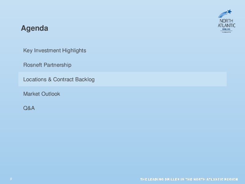 Pareto oil & Gas Conference – North American Drilling Corp – slide 8