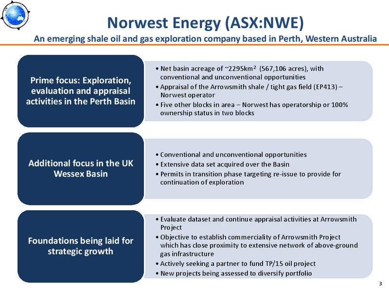 March 2014 Investor Presentation – Norwest Energy – slide 2