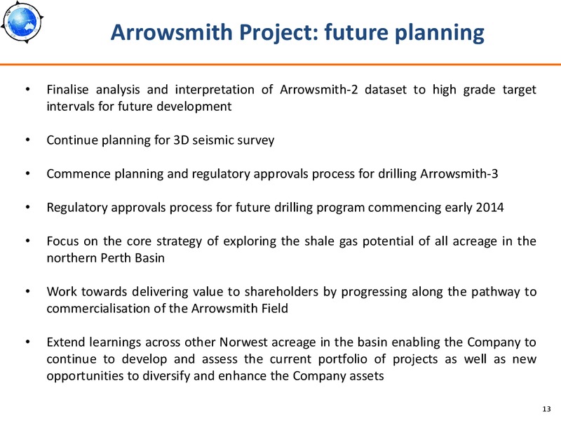 March 2014 Investor Presentation – Norwest Energy – slide 12