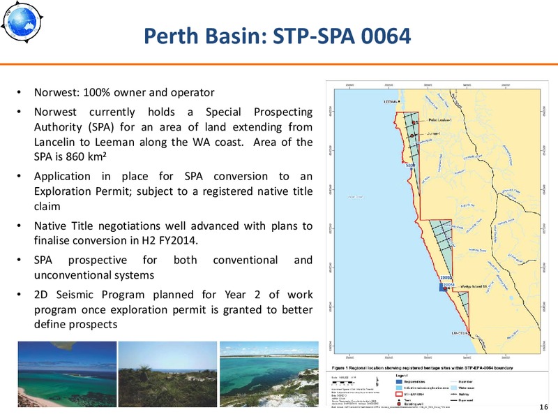 March 2014 Investor Presentation – Norwest Energy – slide 15
