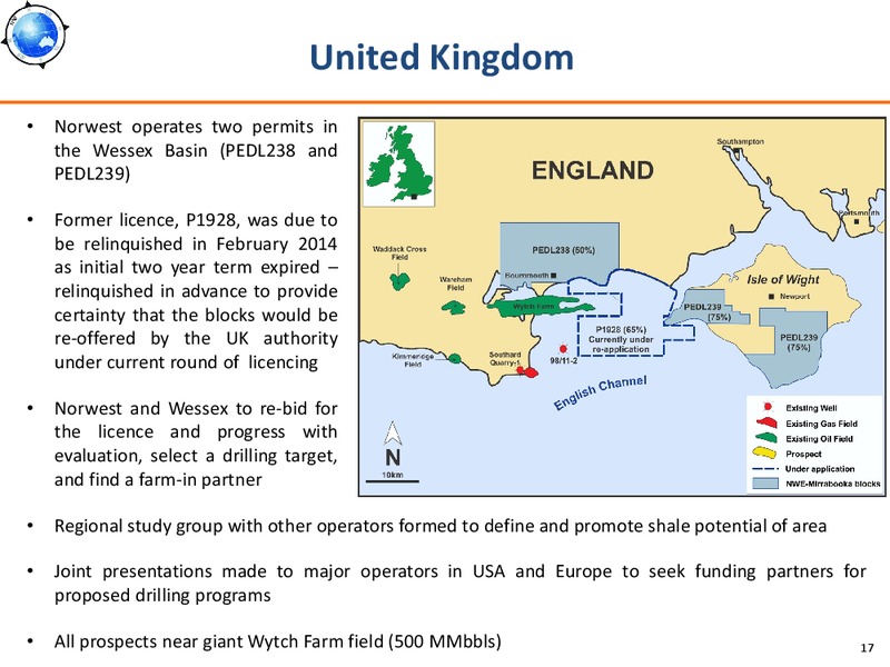 March 2014 Investor Presentation – Norwest Energy – slide 16