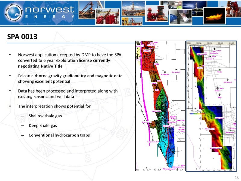 2012 ANNUAL GENERAL MEETING – Norwest Energy – slide 13