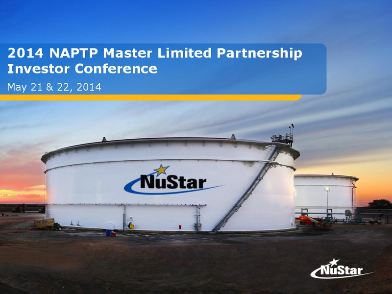 NAPTP Master Limited Partnership – Nustar Energy L.P. – slide 1