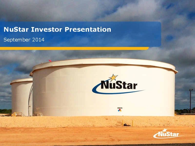 Investor Presentation – Nustar Energy L.P. – slide 1
