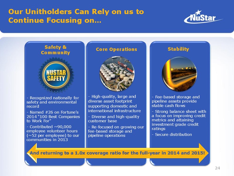 Jefferies 2014 Global Energy Conference – Nustar Energy L.P. – slide 23