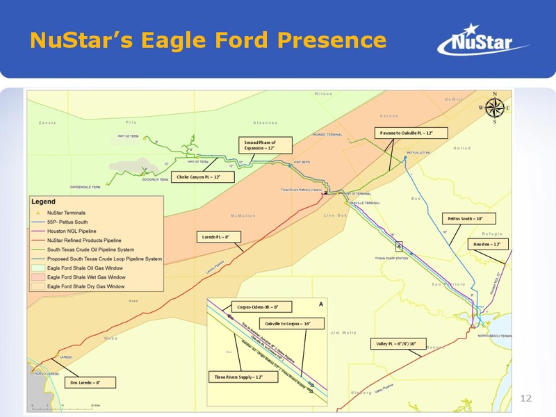 2014 NAPTP Master Limited Partnership Investor Conference – Nustar Energy L.P. – slide 11