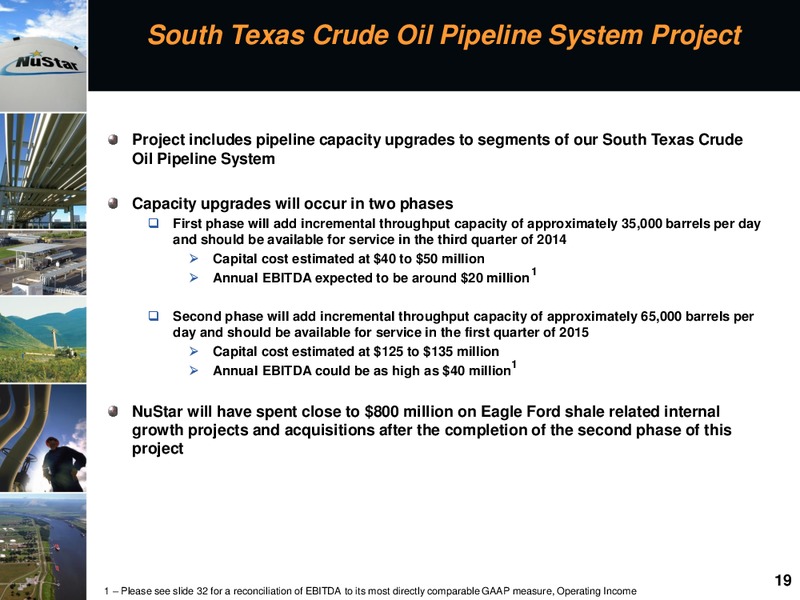 2013 WELLS FARGO SECURITIES 12TH ANNUAL PIPELINE MLP AND ENERGY SYMPOSIUM – Nustar Energy L.P. – slide 18