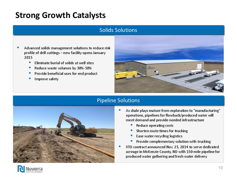 Investor Presentation December 2014 – Nuverra Environmental Solutions – slide 9