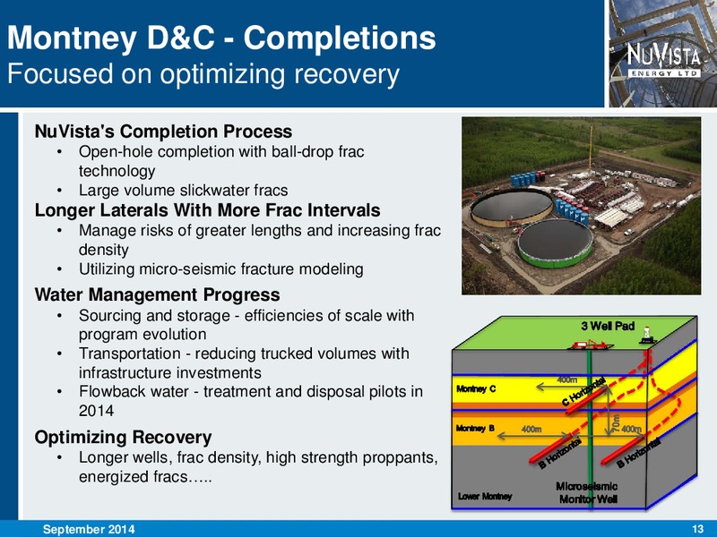 CORPORATE PRESENTATION – Nuvista Energy Ltd. – slide 13