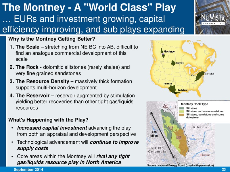 CORPORATE PRESENTATION – Nuvista Energy Ltd. – slide 23