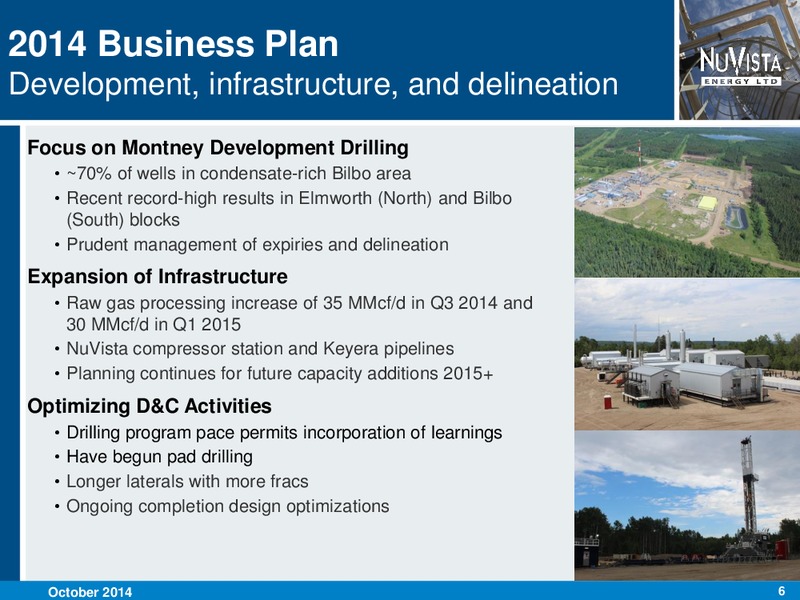 CORPORATE PRESENTATION – Nuvista Energy Ltd. – slide 6