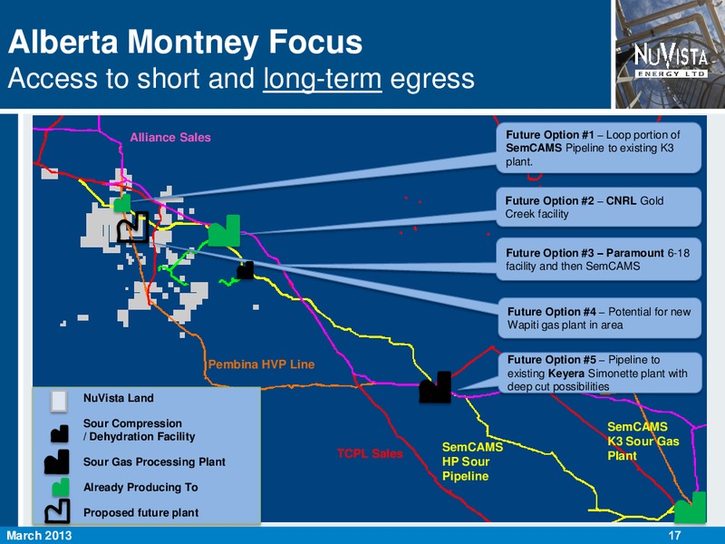 MARCH 2013 CORPORATE PRESENTATION – Nuvista Energy Ltd. – slide 18