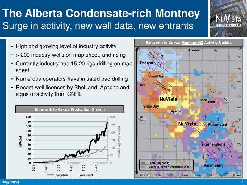 May 2014 Corporate Presentation – Nuvista Energy Ltd. – slide 4