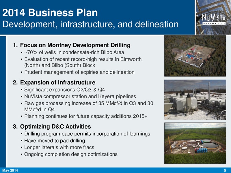 CORPORATE PRESENATAION – Nuvista Energy Ltd. – slide 5