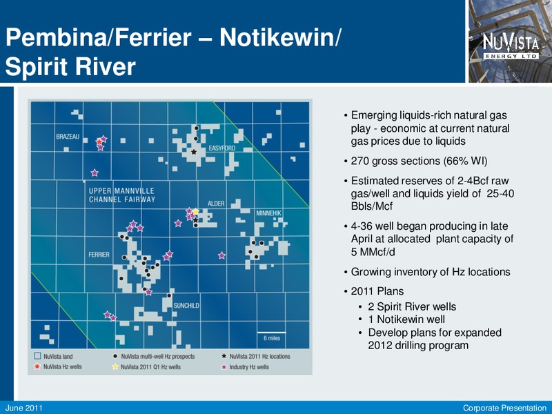 JUNE 2011 CORPORATE PRESENTATION – Nuvista Energy Ltd. – slide 15