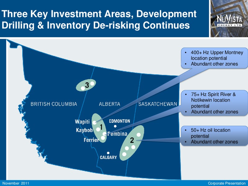 FIRSTENERGY SOCIETE GENERALE ANNUAL ENERGYGROWTH CONFERENCE – Nuvista Energy Ltd. – slide 4