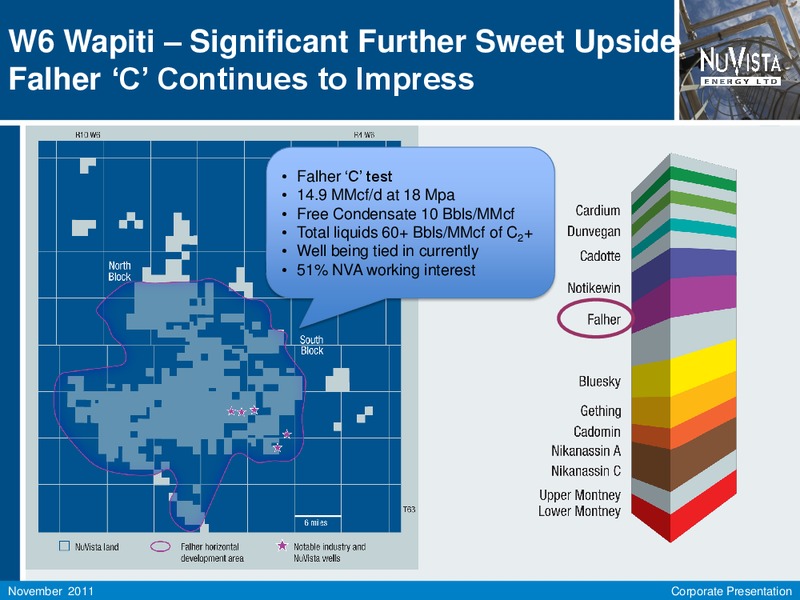 FIRSTENERGY SOCIETE GENERALE ANNUAL ENERGYGROWTH CONFERENCE – Nuvista Energy Ltd. – slide 19