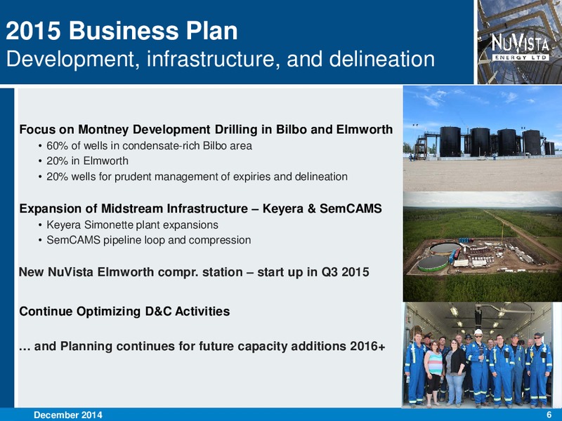 CORPORATE PRESENTATION – Nuvista Energy Ltd. – slide 6