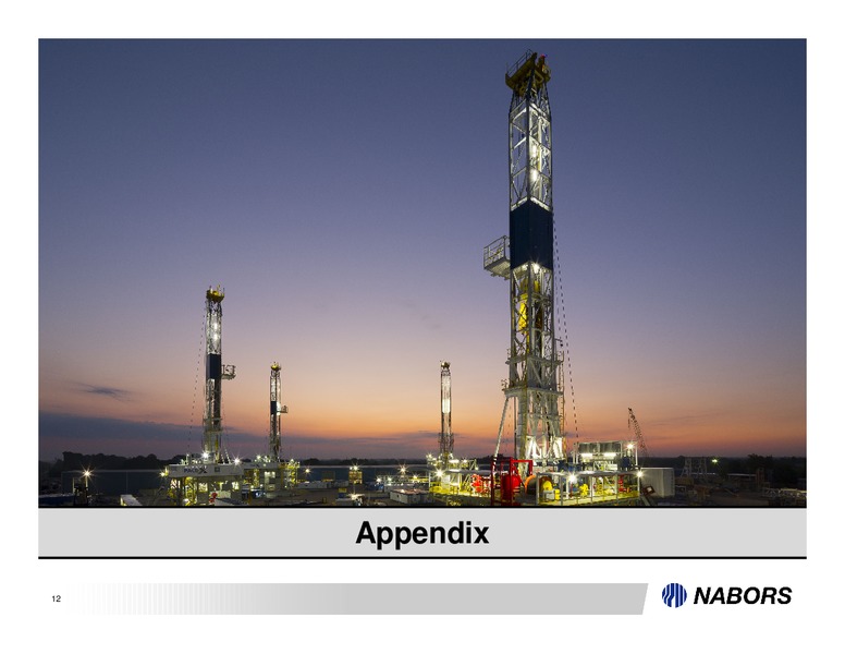 1Q 2019 Earnings Presentation – Nabors Drilling Canada Limited – slide 12