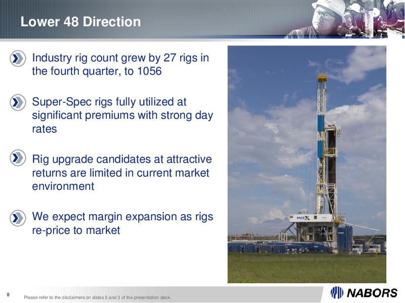 Goldman Sachs Global Energy Conference – Nabors Industries Ltd. – slide 7