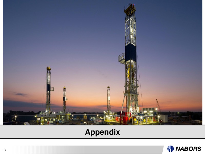 Goldman Sachs Global Energy Conference – Nabors Industries Ltd. – slide 11