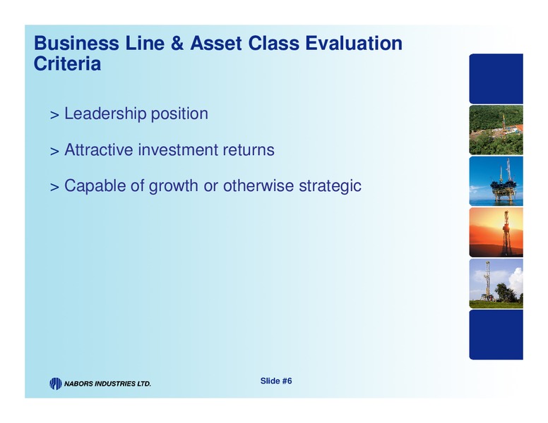 Q4 2011 EARNINGS CALL – Nabors Industries Ltd. – slide 5