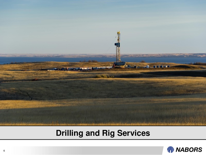 Q2 2016 Earnings Presentation – Nabors Industries Ltd. – slide 5