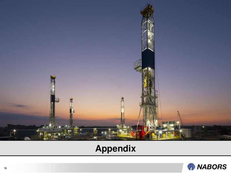 Third Quarter 2017 Results – Nabors Industries Ltd. – slide 15