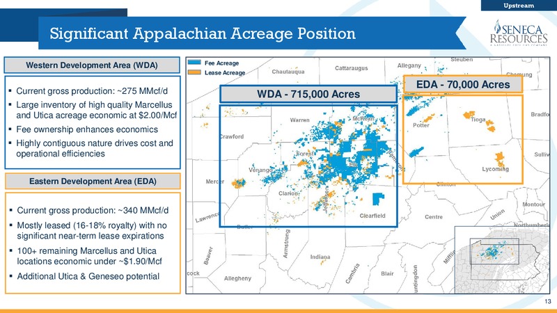 1Q 2018 Fiscal Update – National Fuel Gas Co. – slide 12