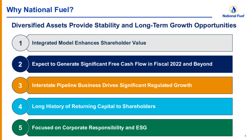 1Q 2022 Earnings Presentation – National Fuel Gas Co. – slide 4
