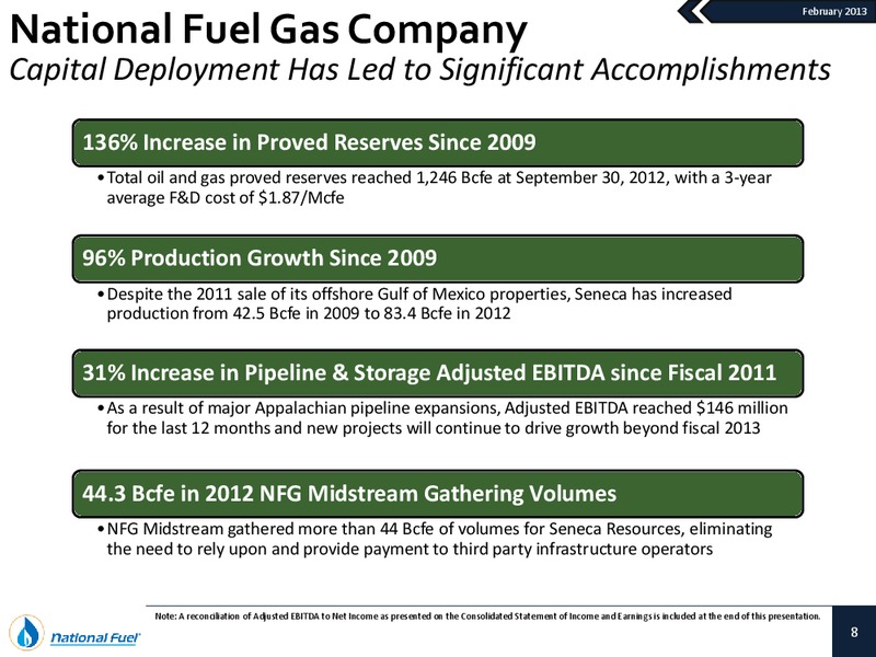 Q1 2013 Update – National Fuel Gas Co. – slide 7