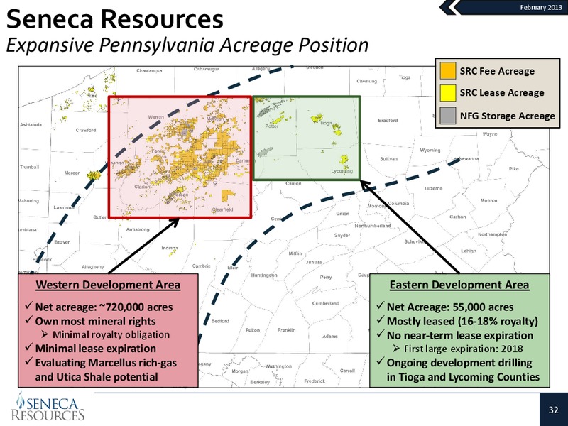 Q1 2013 Update – National Fuel Gas Co. – slide 31