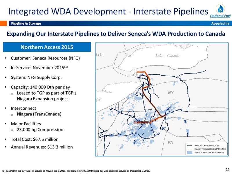 Scotia Howard Weil Energy Conference – National Fuel Gas Co. – slide 13