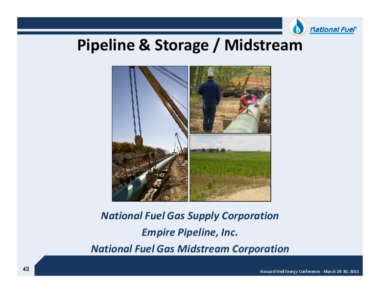Howard Weil Energy Conference – National Fuel Gas Co. – slide 42