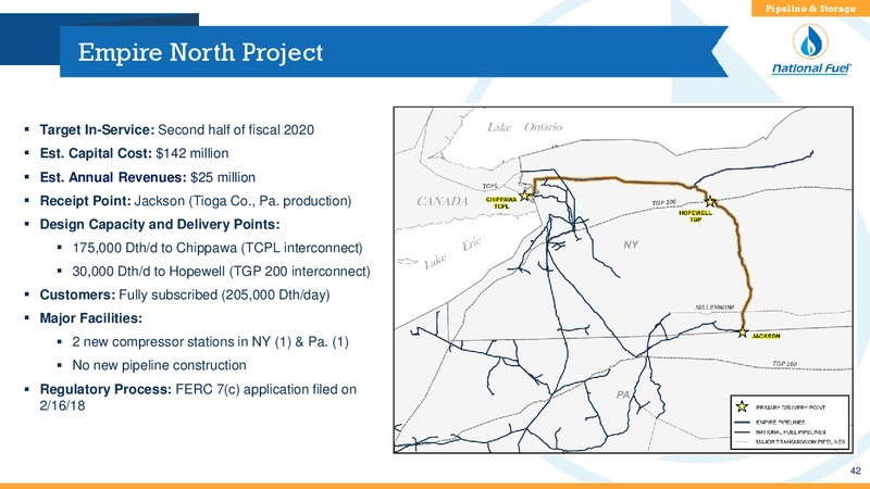 Q2 2018 Investor Presentation – National Fuel Gas Co. – slide 41
