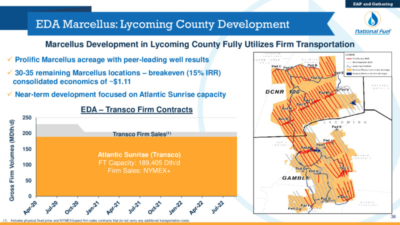 Acquisition of Shell Appalachia Assets – National Fuel Gas Co. – slide 36
