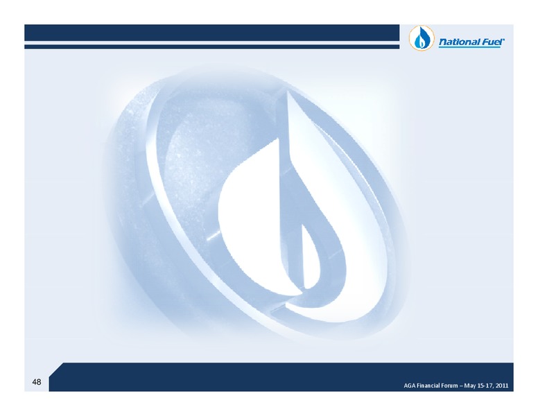 The AGA Financial Forum – National Fuel Gas Co. – slide 47