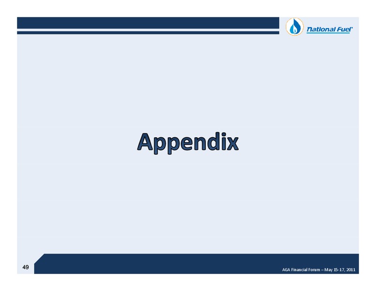 The AGA Financial Forum – National Fuel Gas Co. – slide 48