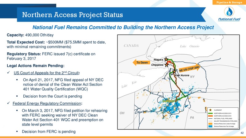 May 2018 Investor Presentation – National Fuel Gas Co. – slide 41