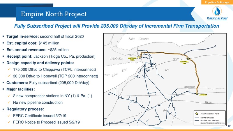 3Q 2019 Investor Presentation – National Fuel Gas Co. – slide 41