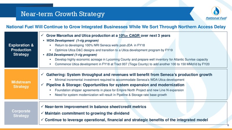 3Q 2017 Fiscal Update – National Fuel Gas Co. – slide 5