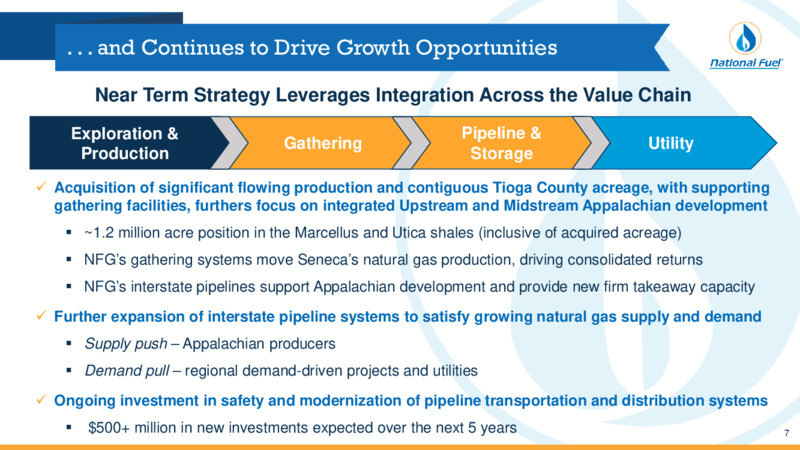 Q3 2020 Investor Presentation – National Fuel Gas Co. – slide 7