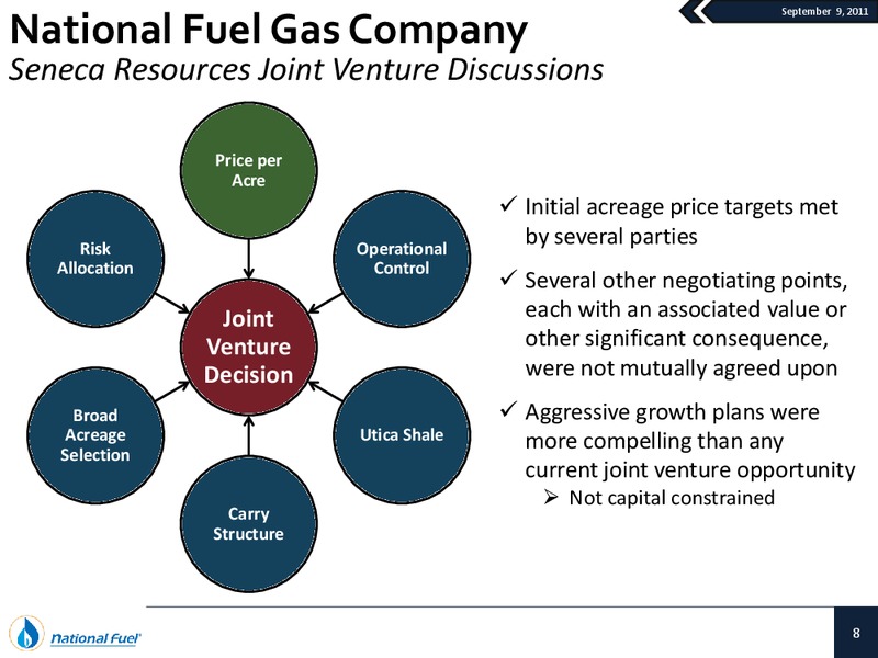 September 2011 Investor Presentation – National Fuel Gas Co. – slide 7