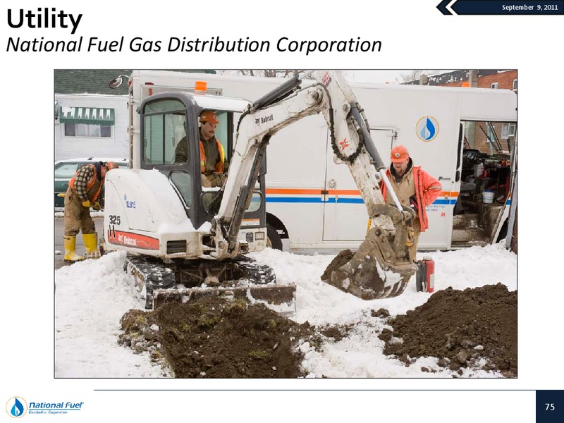 September 2011 Investor Presentation – National Fuel Gas Co. – slide 74