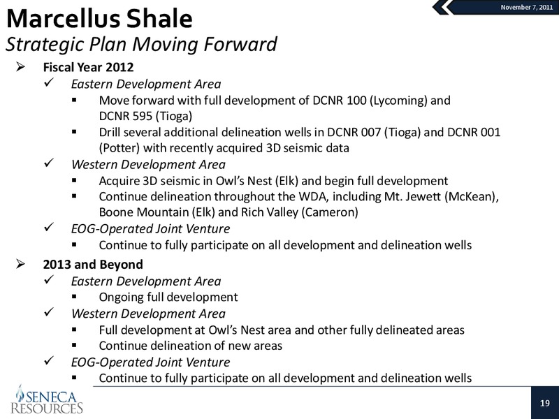 Q4 2011 Update – National Fuel Gas Co. – slide 18