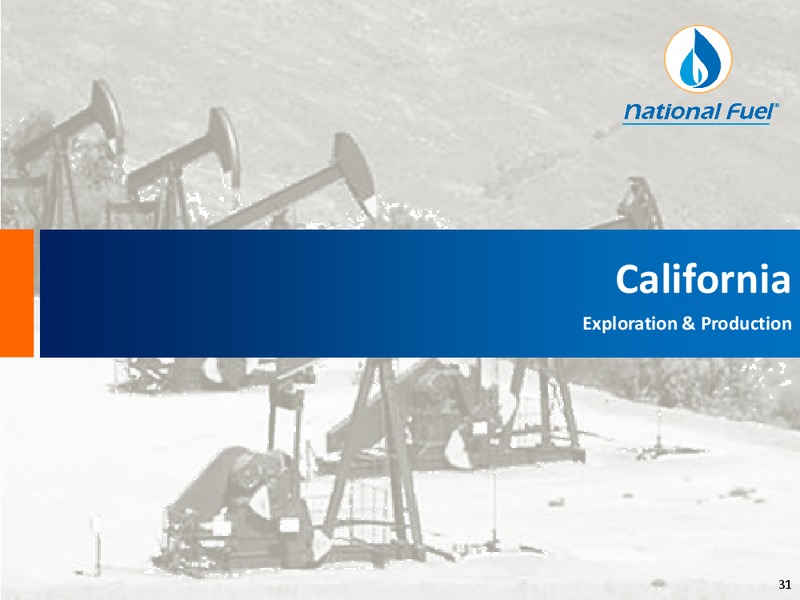 November 2015 Investor Presentation – National Fuel Gas Co. – slide 30