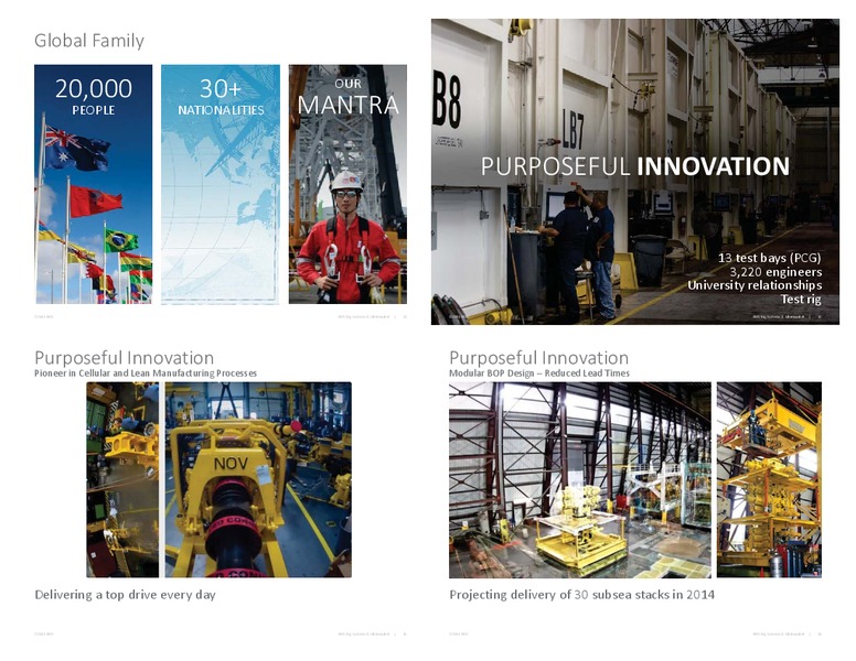 NOVEMBER 2014 CORPORATE PRESENTATION – National Oilwell Varco, Inc. – slide 3